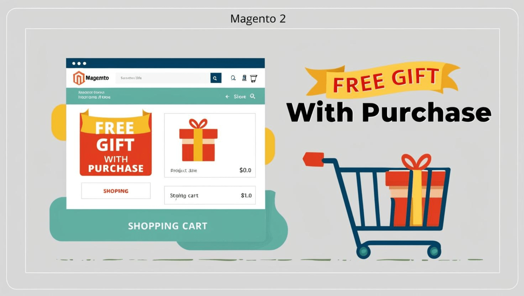 Free Gift / Add Free Product To Cart with Purchase for Magento 2